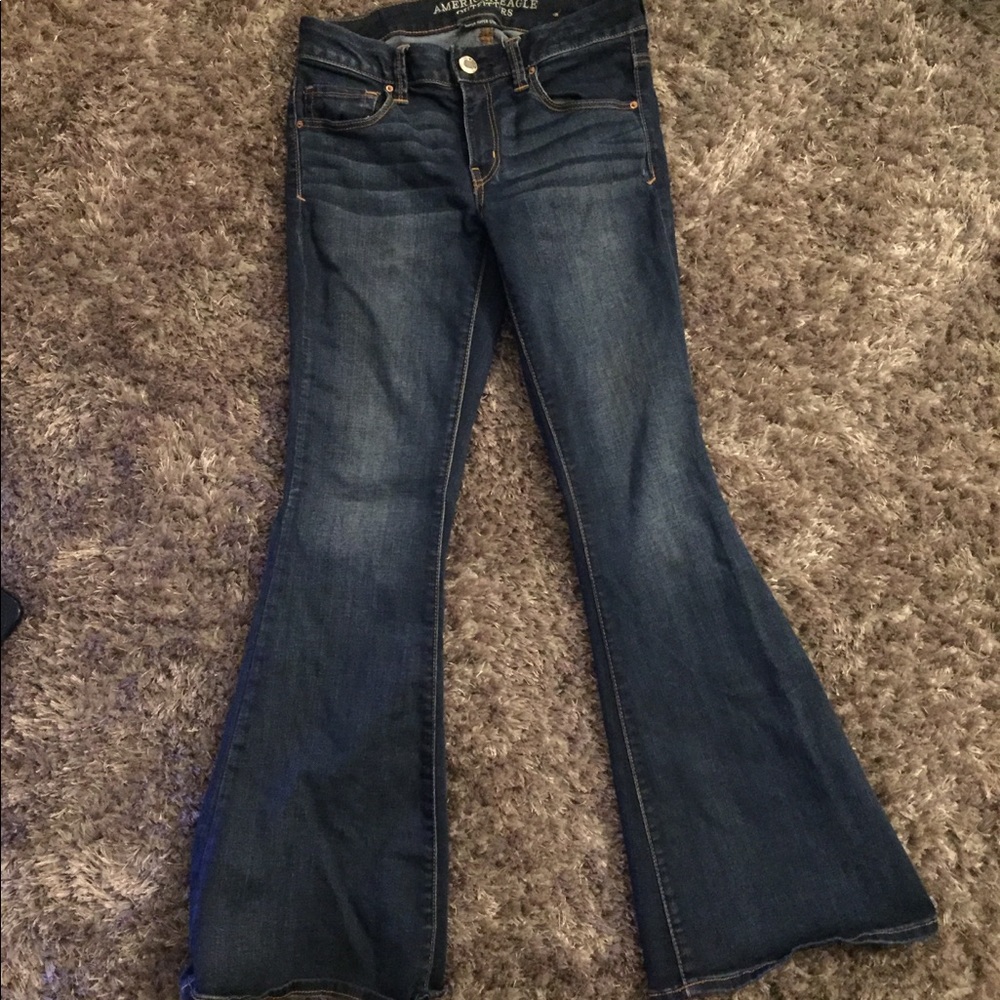 American Eagle Super Stretch Flare Jeans